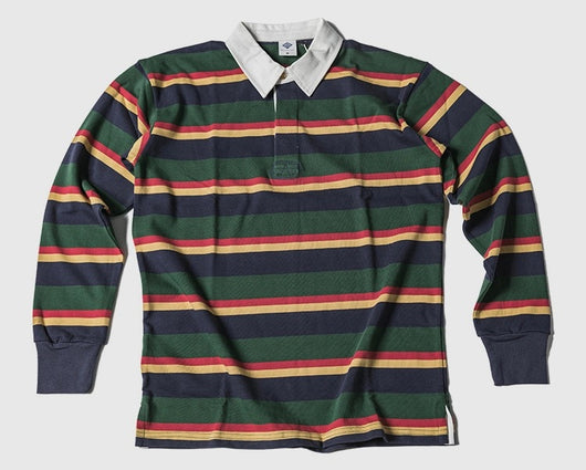 Polo Retro de Manga Larga con Rayas - Camiseta Clásica para Hombre - Image 11