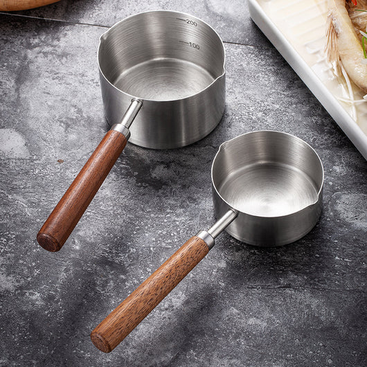Cucharón Medidor para Alimento de Mascotas Acero Inoxidable 304 con Mango de Madera - Image 7