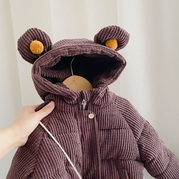Sudadera con Capucha Infantil de Algodón con Diseño Cartoon