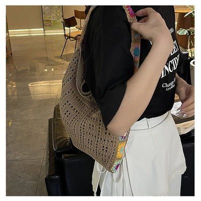 Bolsa Tejida de Gran Capacidad para Mujer - Image 16