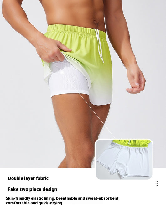 Pantalones de Playa Holgados de Doble Capa para Hombre y Mujer - Image 26
