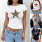 Blusa Estampado Leopardo con Cintura Ajustada
