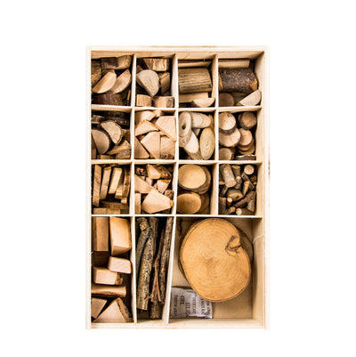 Juguete Educativo de Madera Natural - Bloques de Arte DIY para Niños Creativos - Image 3