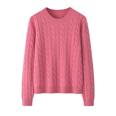 Suéter de Cachemir Ajustado para Mujer - Elegancia y Confort - Image 3