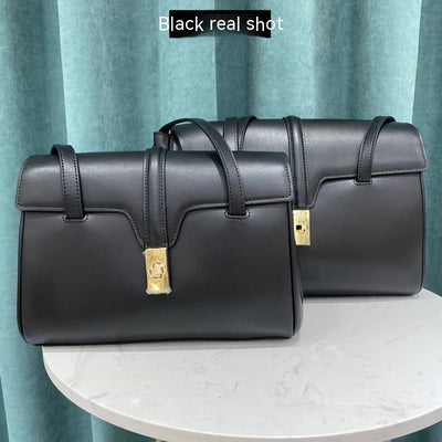 Bolso Tote de Cuero Genuino de Gran Capacidad - Image 7