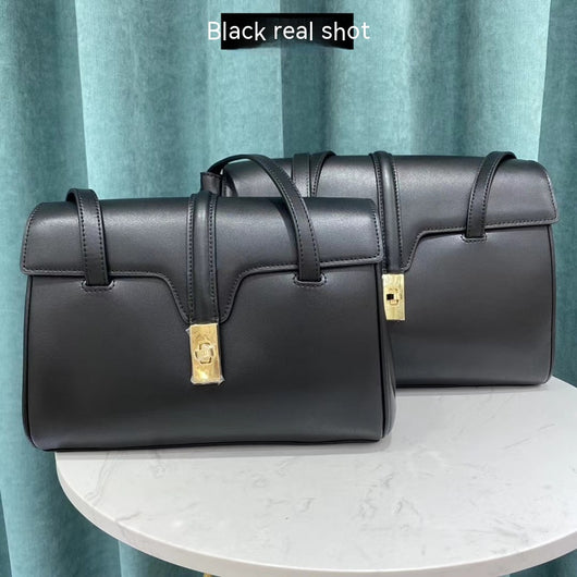 Bolso Tote de Cuero Genuino de Gran Capacidad - Image 7