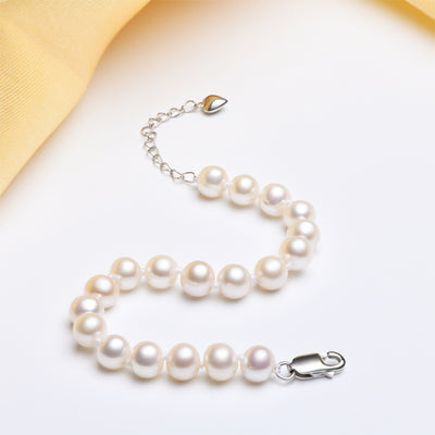 Pulsera de Plata Esterlina con Perla de Agua Dulce Natural - Image 4