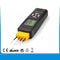 Termómetro Digital de 4 Canales con Termopar Tipo K y Pantalla LCD
