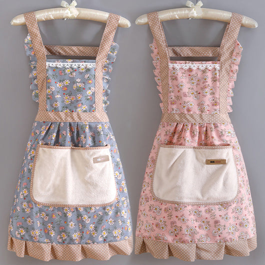 Delantal de Cocina Princess con Cintura Ajustable