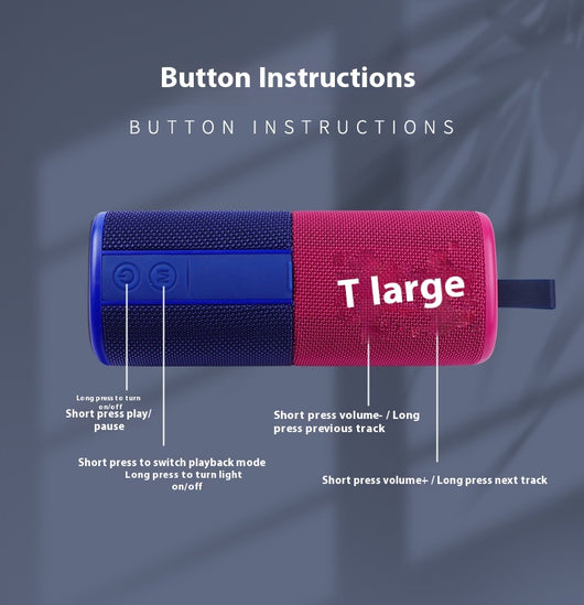 Parlante Bluetooth Magnético Portátil 2 en 1 con Diseño Combinado - Image 18
