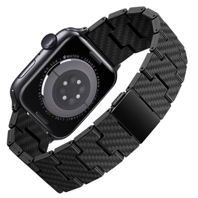 Correa Apple Watch de Fibra de Carbono para iWatch 8, 7, 6, 5, SE - Image 3