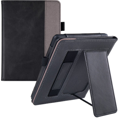 Funda de Cuero con Soporte de Muñeca para Kindle Paperwhite 11