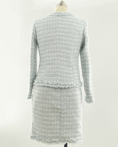 Chaqueta Larga con Falda Corta Cintura Alta para Mujer - Image 13