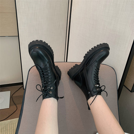 Botas Vintage Británicas con Cordones Estilo Clásico - Image 2