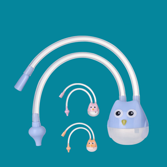 Aspirador Nasal Infantil con Succión Suave - Limpiador de Nariz para Bebés