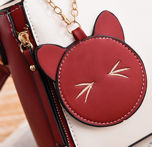 Bolsa de Hombro Único con Diseño Cartoon para Mujer - Image 16