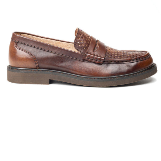 Mocasines de Cuero con Sistema de Un Pedal para Hombre - Comodidad Casual - Image 14