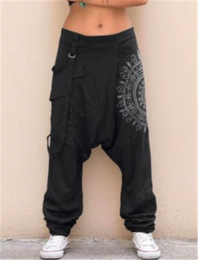 Pantalones Holgados Estampados para Hombre - Comodidad Casual - Image 4
