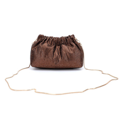 Bolso de Noche con Diamantes Completos y Cordón Ajustable - Image 10
