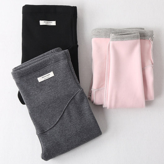 Leggings de Maternidad Silver Fox Terciopelo Premium - Cintura Gruesa y Elástica - Image 13