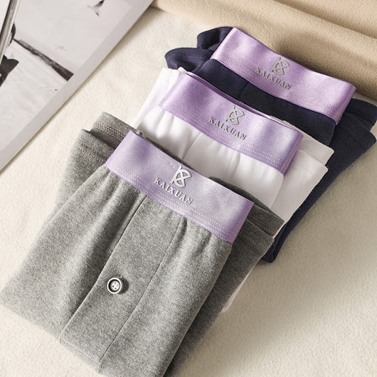 Bóxers de Algodón Sueltos Talla Grande para Hombre - Image 4
