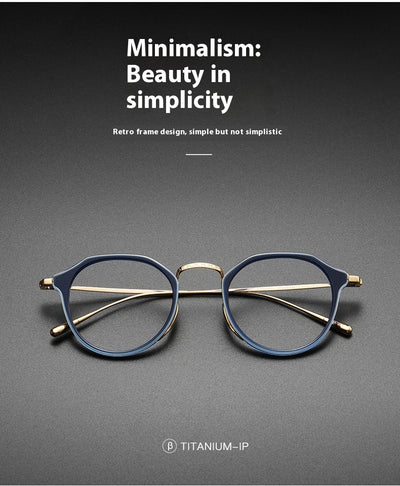 Gafas Retro de Titanio Japonés con Diseño Exclusivo - Image 11