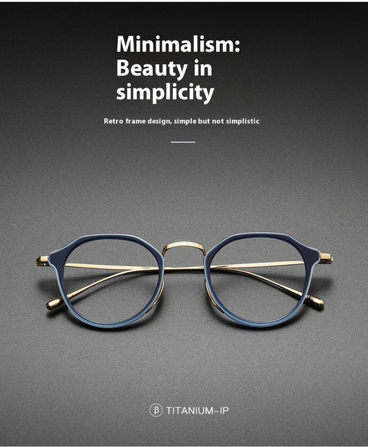 Gafas Retro de Titanio Japonés con Diseño Exclusivo - Image 11