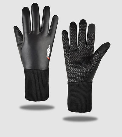 Guantes de Cuero para Hombre, Impermeables, Antideslizantes y para Pantalla Táctil - Image 21