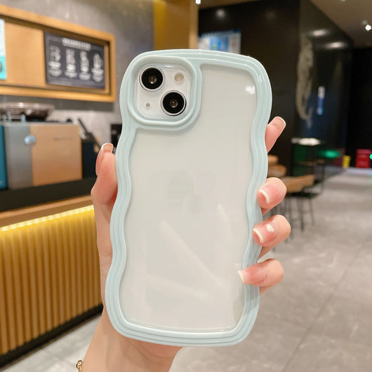 Funda Telefónica Bicolor con Onda y Borde Candy - Image 12