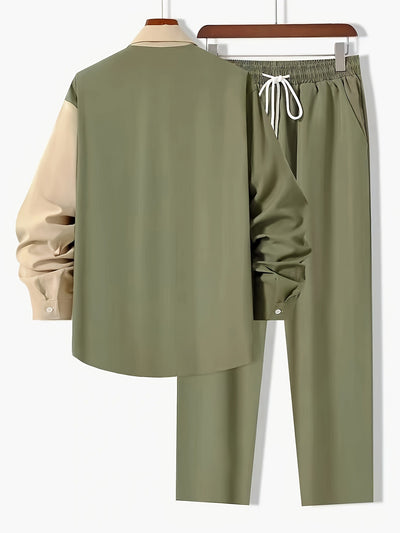 Traje Casual de Pantalón y Camisa para Hombre - Image 10