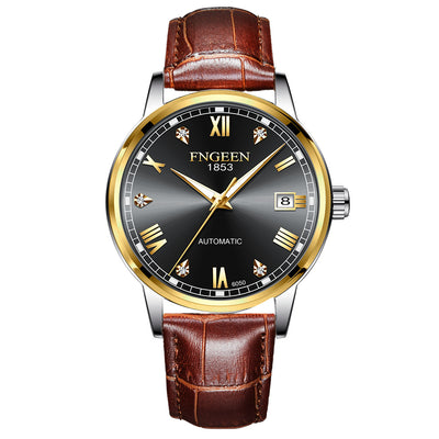 Reloj Automático de Acero Inoxidable Estilo Cinturón Ejecutivo Impermeable con Luminiscencia - Image 19