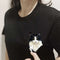 Playera Gráfica para Mujer con Diseño de Gato Descarado