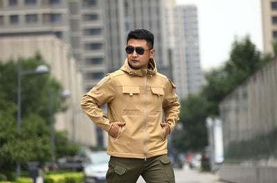 Chaqueta Táctica Camuflaje con Forro Polar para Deportes al Aire Libre - Image 9
