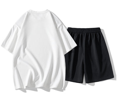 Conjunto Deportivo Hombre Estilo Hong Kong - Playera y Shorts Sueltos - Image 15