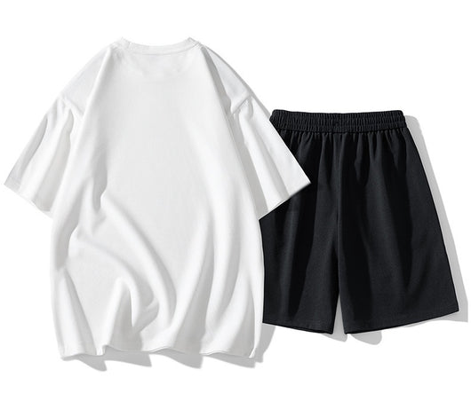 Conjunto Deportivo Hombre Estilo Hong Kong - Playera y Shorts Sueltos - Image 15