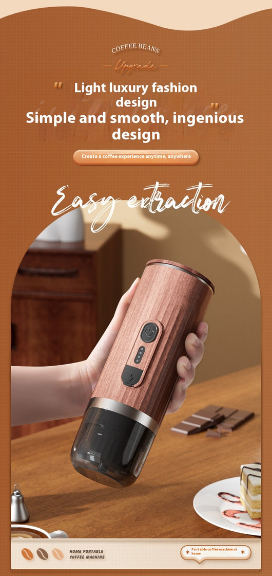 Cafetera de Cápsulas Portátil 3 en 1 con Calentamiento Inalámbrico - Image 14