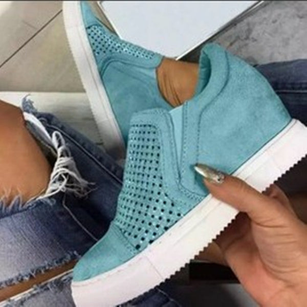 Mocasines Calados con Strass Idle