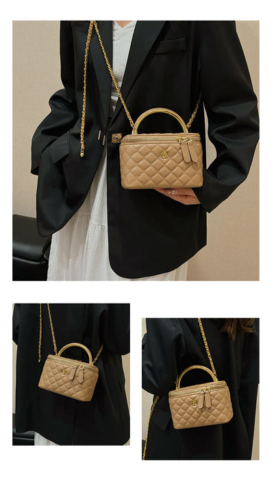 Bolso Mensajero de Moda Rhombus Chain para Mujer - Image 24