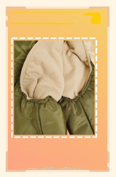 Abrigo Acolchado de Algodón Grueso para Invierno - Cuatro Capas - Image 13