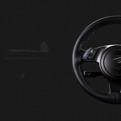 Funda de Cuero Genuino para Volante de Auto - Image 3