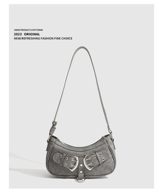 Bolsa de Moda Axilar Estilo Cool Girl Americano - Image 6