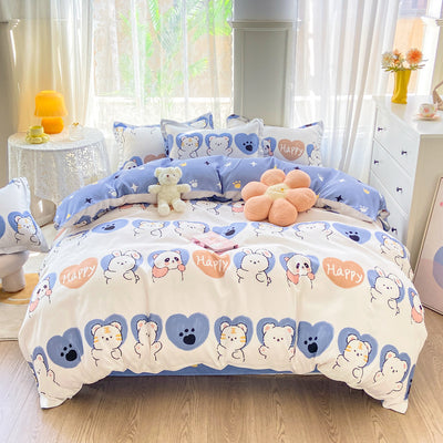 Funda Nórdica de Algodón Lavado para Cama Doble - Image 20