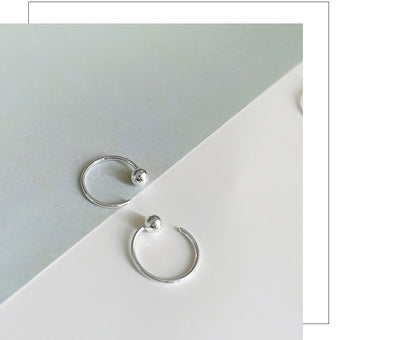 Aretes de Plata 999 Estilo Minimalista - Pendientes Elegantes para Mujer - Image 10