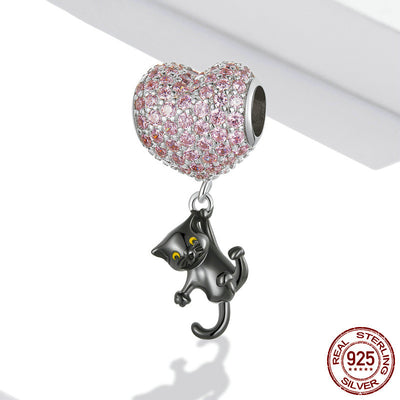 Kit de Cuentas Dispersas Gato Negro - Manualidades DIY Love Balloon