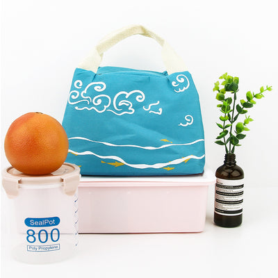 Bolsa de Lona con Estampado del Mundo Submarino Infantil - Image 5