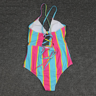 Traje de Baño Entero para Mujer con Tirantes Cruzados - Image 19