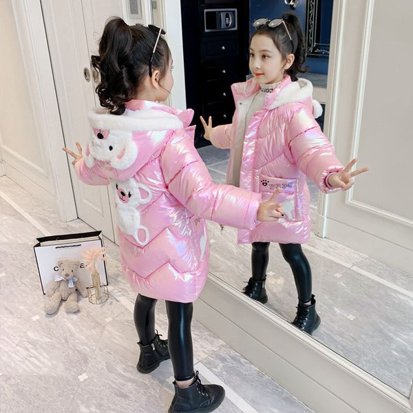 Chaqueta Acolchada Infantil con Relleno de Plumón - Calidez y Comodidad - Image 6