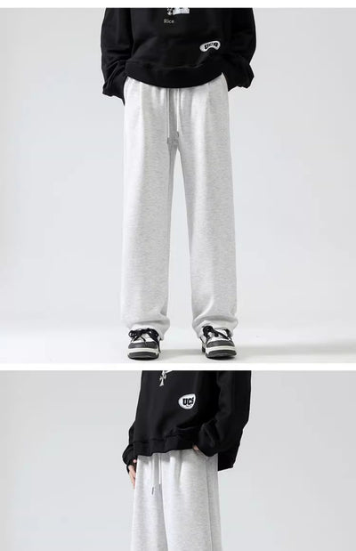 Pantalón de Chándal Hombre Cintura Alta con Cordón Ajustable y Efecto Slim - Image 7