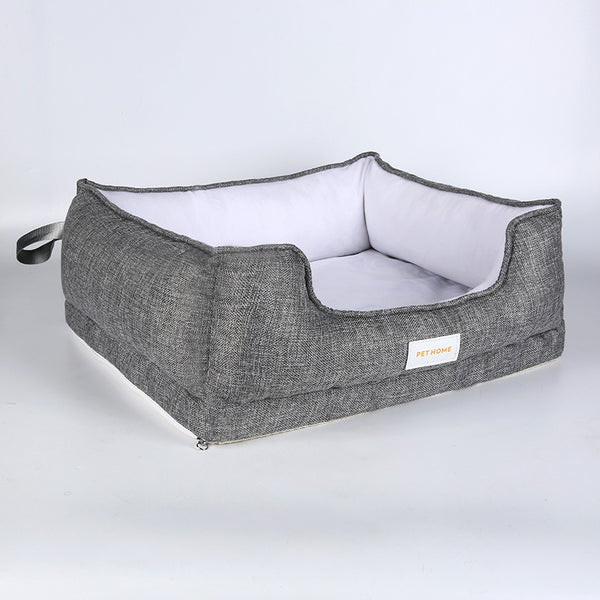 Caseta Desmontable para Mascotas con Memoria de Algodón - Cuatro Estaciones - Image 3