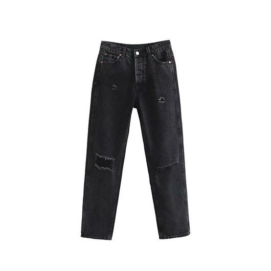 Jeans Talle Alto Corte Recto Clásico - Image 5